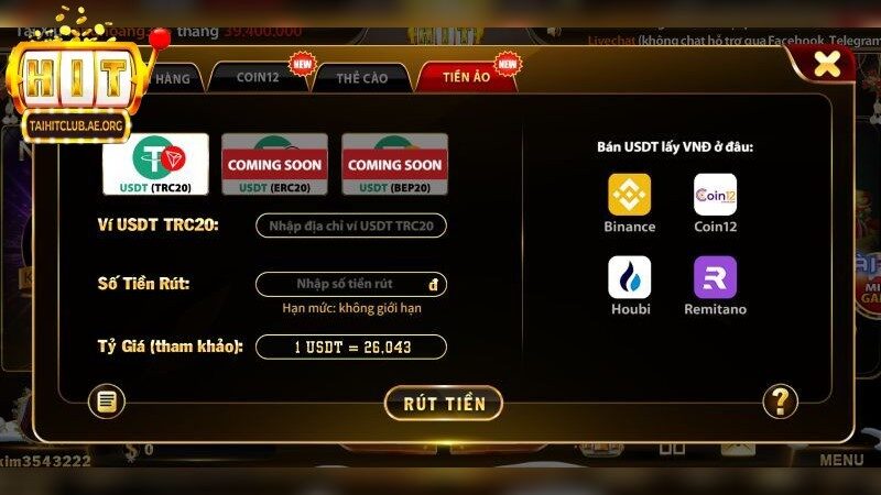 Lợi ích khi thực hiện rút tiền Hitclub